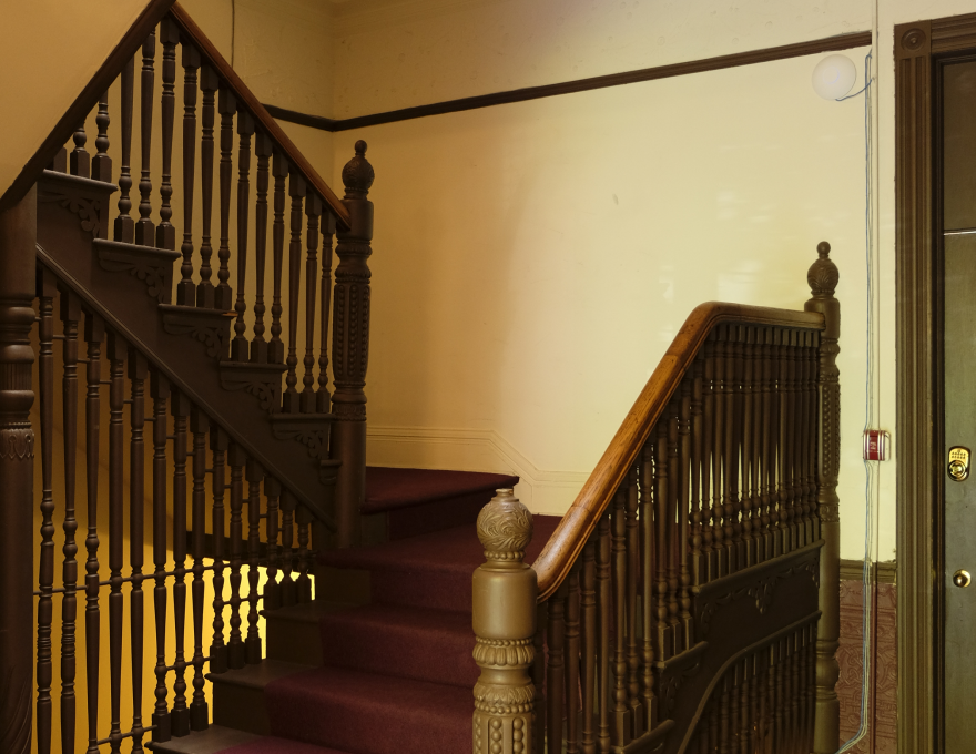 1810 Eutaw - Staircase detail