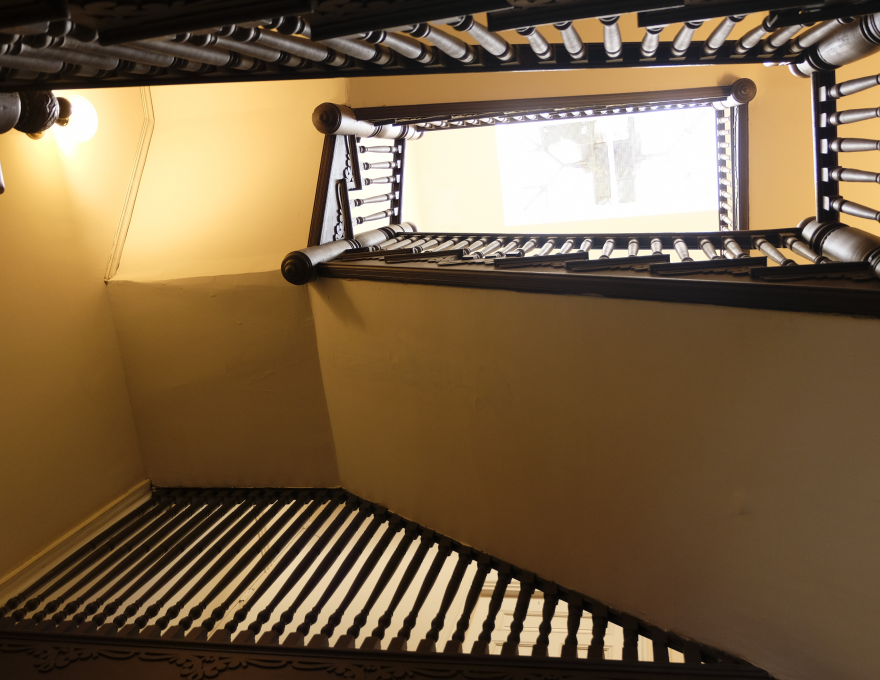1810 Eutaw - Staircase detail