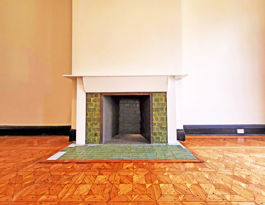 1812 Eutaw Place #200 - Decorative Bedroom Fireplace