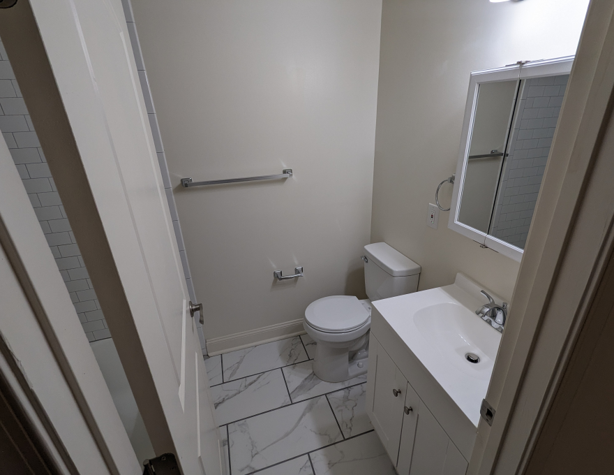 Upgraded Bathroom